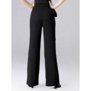 라틴 사교 모던 왈츠 밸리 팬츠 여성 레드 댄스바지 무대 댄스 댄스복