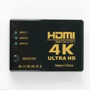 HDMI 3대1 선택기 HDMI젠더 모니터스위치HDMI HDMI셀렉터 분배 셀렉터 TV HDMI스위처 모니터잭 HDMI컨버터