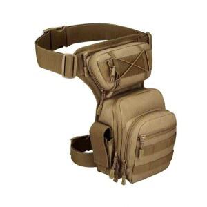 바이크 힙색 다리 가방 라이더 브라운 울프 사이즈 허벅지 수납