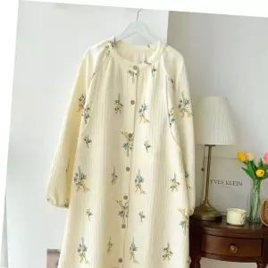 임산부원피스 트루리즈 수유원피스 와플에어 순면파자마 산후조리원