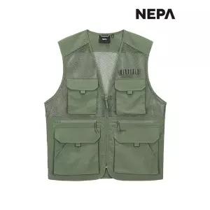 [네파] 공용 메쉬 유틸리티 브이넥 베스트_ 7KD1462