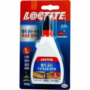 록타이트 수성 목공용 순간 접착제 120g 가구 수리 강력 본드