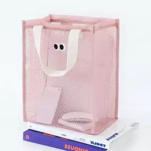 여름가방 JAE891J8 물놀이가방 비치백 핑크 가방 여름 피크닉 메쉬