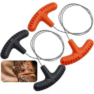 스테인리스 스틸 와이어 톱 케이블 포켓 핸드 PVC PE ABS 파이프 절단용 캠핑 하이킹 목재 절단 야외 장비
