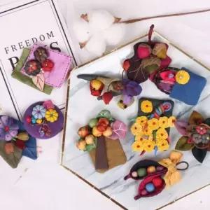 여성 코디 종 단체 공방 브로치 브로찌 31 코사지 악 액세사리