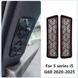 BMW 5시리즈 i5 G60 20-25 A필러 벤트 커버 스테인리스 스틸 에어컨 장식 호환