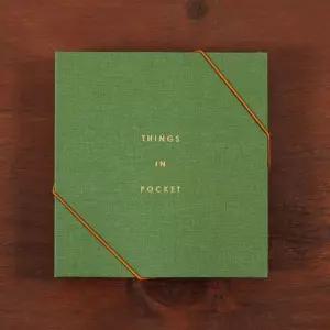 싱글 포켓 4X6 그린/앨범 바인더 사진첩 북 포토 카드 보관 폴라로이드 정리 수납 다용도 미니 인화 사진