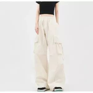 다온나들  여성용 배기팬츠 포켓 와이드 밴딩 2컬러 LK-TP02