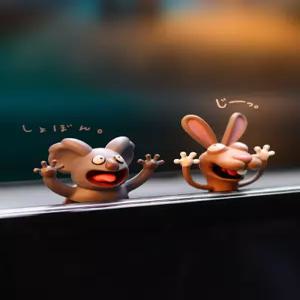 모니터인형 뒷모습 야옹야옹 차량용 장식 귀요미 피규어 인테리어 콘솔 스