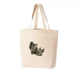 에코백 토트백 기하학 도형 조각 광물구조 현미경으로 바라본 그림 다양한 사이즈