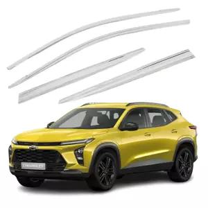 트랙스 크로스오버 크롬바이져 선바이저 윈도우바이저 빗물가리개 햇빛 썬 경동 2023