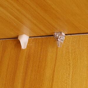 미끄럼 방지 선반 브래킷 금속 핀 지지대 분리기 고정 서랍 수납장 벽마운트 벽걸이 벽부착 홀더 플레이트