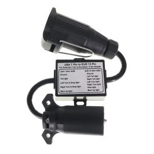 TM8085B 미국식 7핀에서 유럽식 13핀으로 분리된 브레이크등 회로 및 테일램프 회로 분리