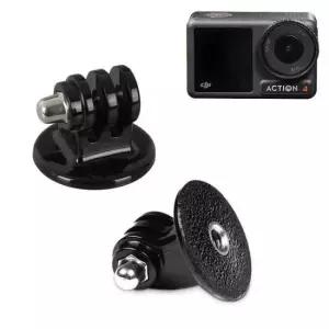 셀카봉 DJI 오즈모 액션 4 호환 액션캠 카메라 삼각대 연결 나사 홀 마운트 1/4