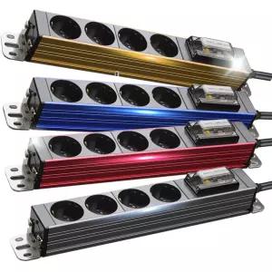 현대 서버탭 알루미늄 4구 고용량 멀티탭