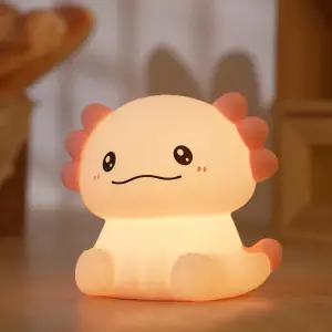 캄네스트 LED 우파루파 캐릭터 무드등 터치식 실리콘 수면등