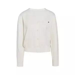 매장정품 JIGOTT 지고트 와펜 장식 브이넥 가디건 GS3N1CD341 1216128