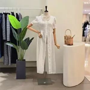 [대구백화점][4CUS]넥프릴 앞트임 롱원피스(FS6B9OP5347)