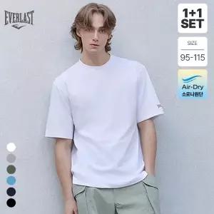1+1 에버라스트 남성 친환경소재 소로나 반팔티셔츠 데일리룩 6컬러 90-110 Bon-2654s2