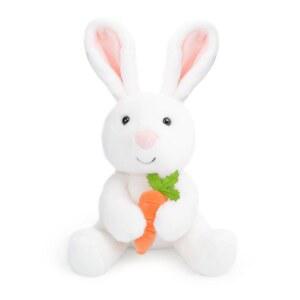 오케그조아 토끼 인형 당근 봉제 어린이 푸디 장식 아기 부드러운 부활절 테마 5.1온스 보육실 홀리데이 10.6인치 서프라이즈 바구니 장난감 소년 채소 스터퍼