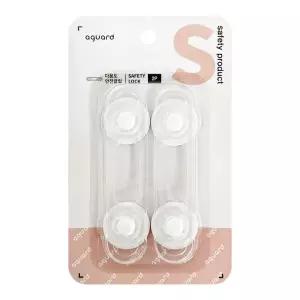 잠금밴드 아가드 다용도 8062 서랍 장식장 안전클립2p