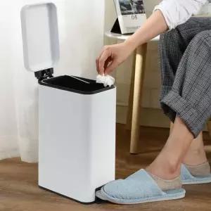 [반려] 회사 임원 대표 원터치 무소음 휴지통 10리터