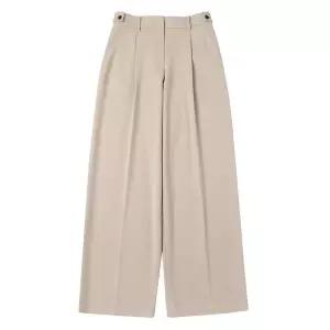 백화점 쉬즈미스 백 밴딩 핀턱 와이드 팬츠 SWWSLP42150