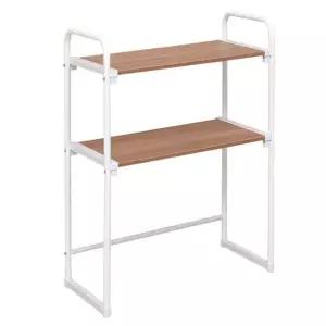 렌지다이 원목무늬 태성 2단 심플 선반 전자렌지 1단