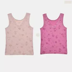 60대 70대 할머니 꽃무늬 러닝 셔츠 메리아스 메리야스 속옷 기본 런닝구