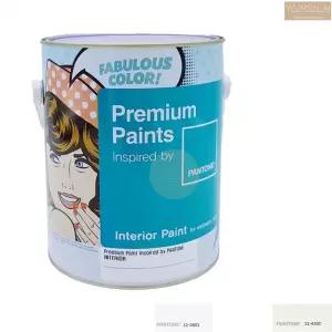 팬톤 벽지 위에 바르는 흰색 페인트 4L 반광 화이트 걸레받이 몰딩 방문