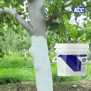 농작물 과수 전용 백색 수성 페인트 백도제 KCC 숲으로 트리가드 18L