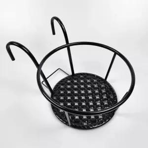 베란다 화분 정리 블랙 철제 화분걸이대 화분받침대 화분받침 화분다이