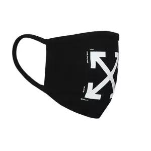 [오프화이트] 애로우 프린트 마스크 블랙 31390965