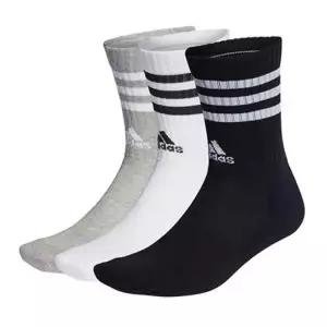 [아디다스] 삼선 스포츠웨어 크루 양말 3켤레 46140192