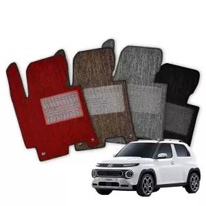 Brov 현대 캐스퍼 차량용 뉴코일 카매트 1+2열 바닥 발판 자동차매트