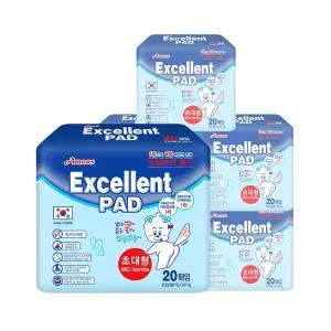[아몬스] 엑셀런트 초대형 패드 100매 애견 강아지 배변패드