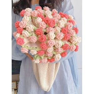 꽃다발 담요 DIY 블랭킷 친구선물 뜨게꽃 선물 이쁜담요 여자친구 만들기 캠핑담요 뜨개질