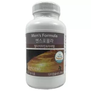 유니시티 멘스 포뮬라 멀티비타민 미네랄 544mg 120캡슐