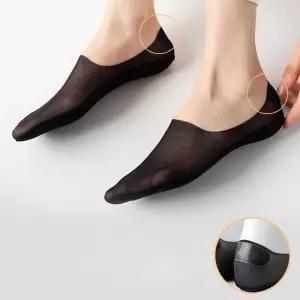 여자 여름 출근 구두 덧신 히든 페이크 삭스 메쉬 쿨