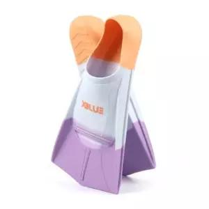 XBLUE 2026 수영훈련용 숏핀 오리발 K366327 실내수영