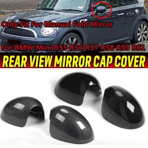 자동차 백미러 커버 트림 캡 BMW 호환 미니 소형 R55 R56 R57 R58 R59 R60 R61 2007- 용 교체 부품 5116275