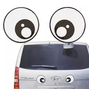 TNR 왕눈이 하이빔 반사 스티커2P (중형 고휘도 8014) 차량스티커 눈알스티커