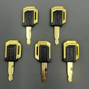 1/2/5/10PCS 굴삭기 점화 키 SANY SY16/35/55C/60/65/75/135/155/215/235/285/365용