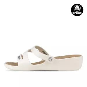 크록스 패트리샤 여성 슬리퍼 샌들 오이스터 10386-13S