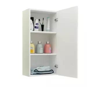 욕실 수건장 상부장 선반 플랩장 아파트 화장실 길이40깊이15높이60 3단