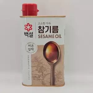 CJ제일제당 백설 고소함 가득 참기름 500ml x 2개