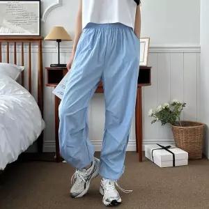 하이웨스트 핀턱와이드 플리츠배기 편한 통 키작녀 치노 조커 [fFC4174]