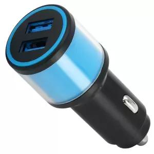 차량용 무드등 충전기 시거잭 AP19 스카이 USB+USBUSB가 급속 용잭 고속 용등 자동차 자동차등 등잭 등가