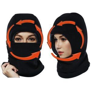 방한 바라클라바 넥워머 기모 후드형 스카프 겨울 스키