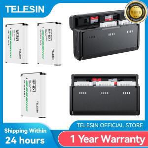 소니 NP-BX1 배터리 용 TELESIN FDR-X3000R ZV-1 RX100 M7 AS300 HX400 WX350 및 기타 3 웨이 고속 충전기